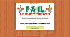 Desktop Screenshot of cornici.fail-legnomercato.it