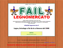 Tablet Screenshot of bricolage.fail-legnomercato.it
